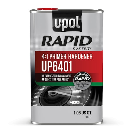 U-Pol RAPID SYSTEM 4:1 PRIMER HARDENER, Liter UP6401